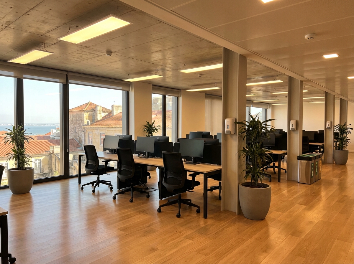 Escritório Moderno e Elegante