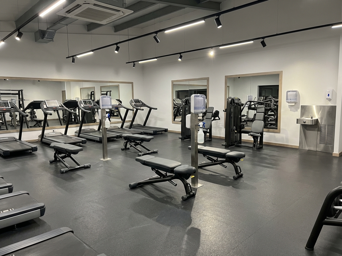 Ginásio Moderno e Higienizado